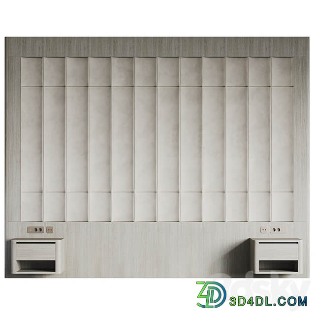 Headboard Soft Fluting