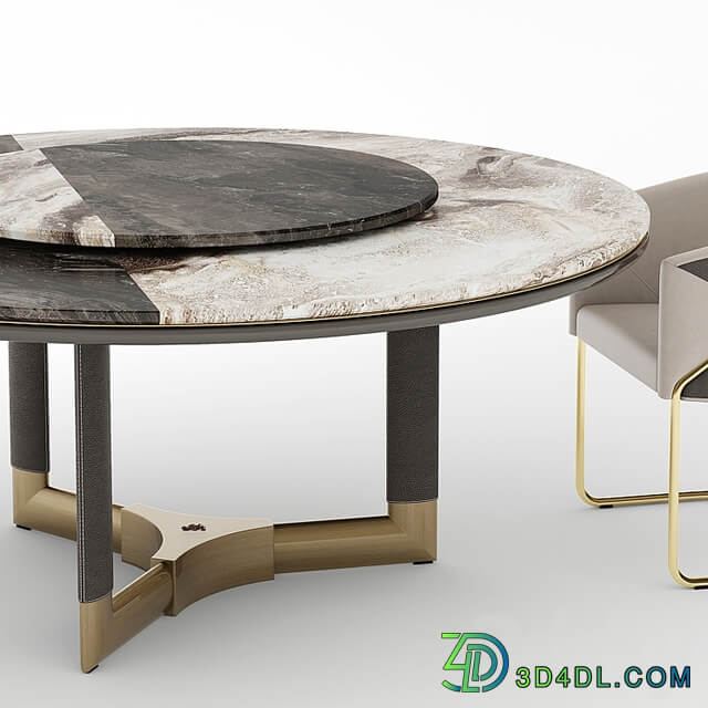 Visionnaire Morgan Bonnie Starlight Dining Set