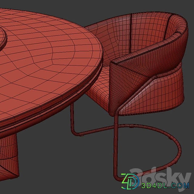 Visionnaire Morgan Bonnie Starlight Dining Set
