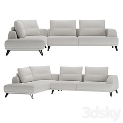 Corner Italian sofa Doge from Italia Lounge 