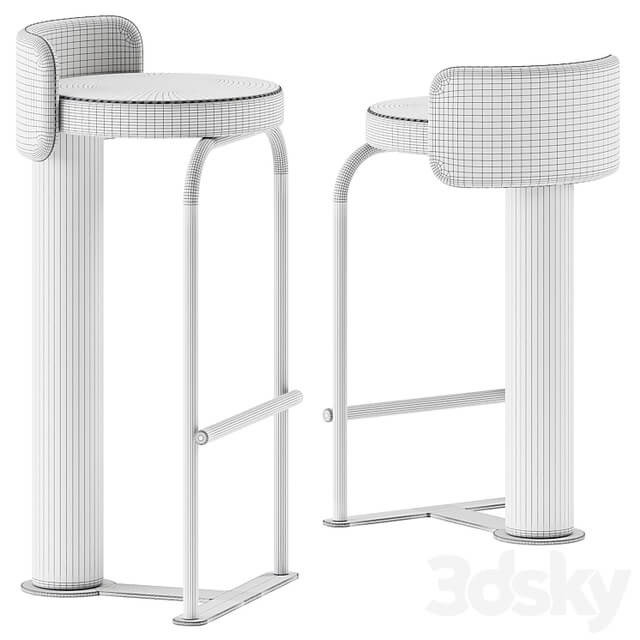 Fox Counter Bar stool by Woo furniture / Bar stool