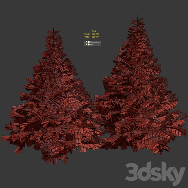 Christmas tree and Christmas tree