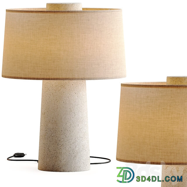 RH Merritt Marble Table Lamp