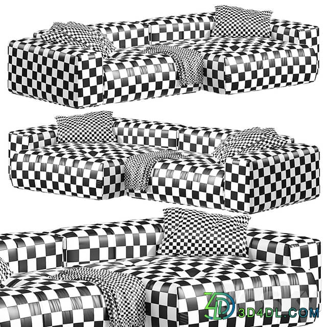 Pixel sofa by Saba