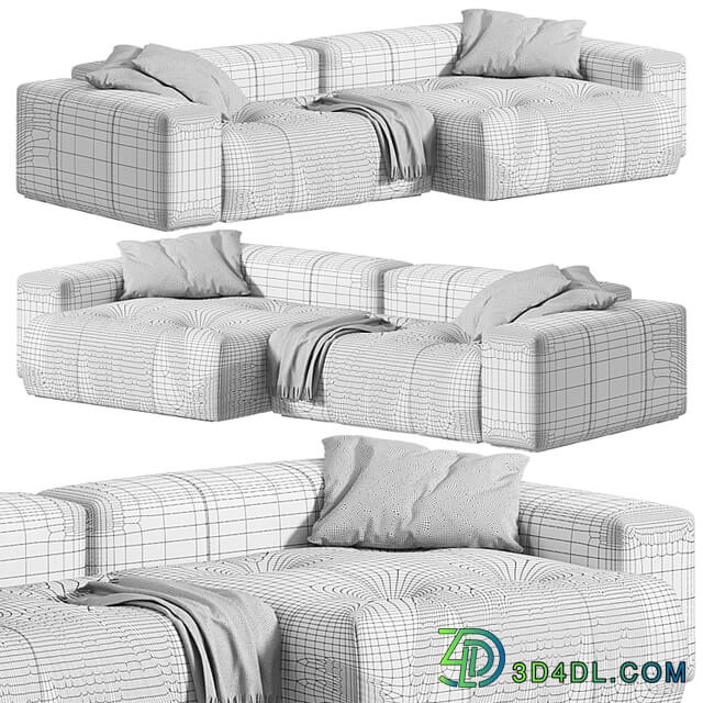 Pixel sofa by Saba