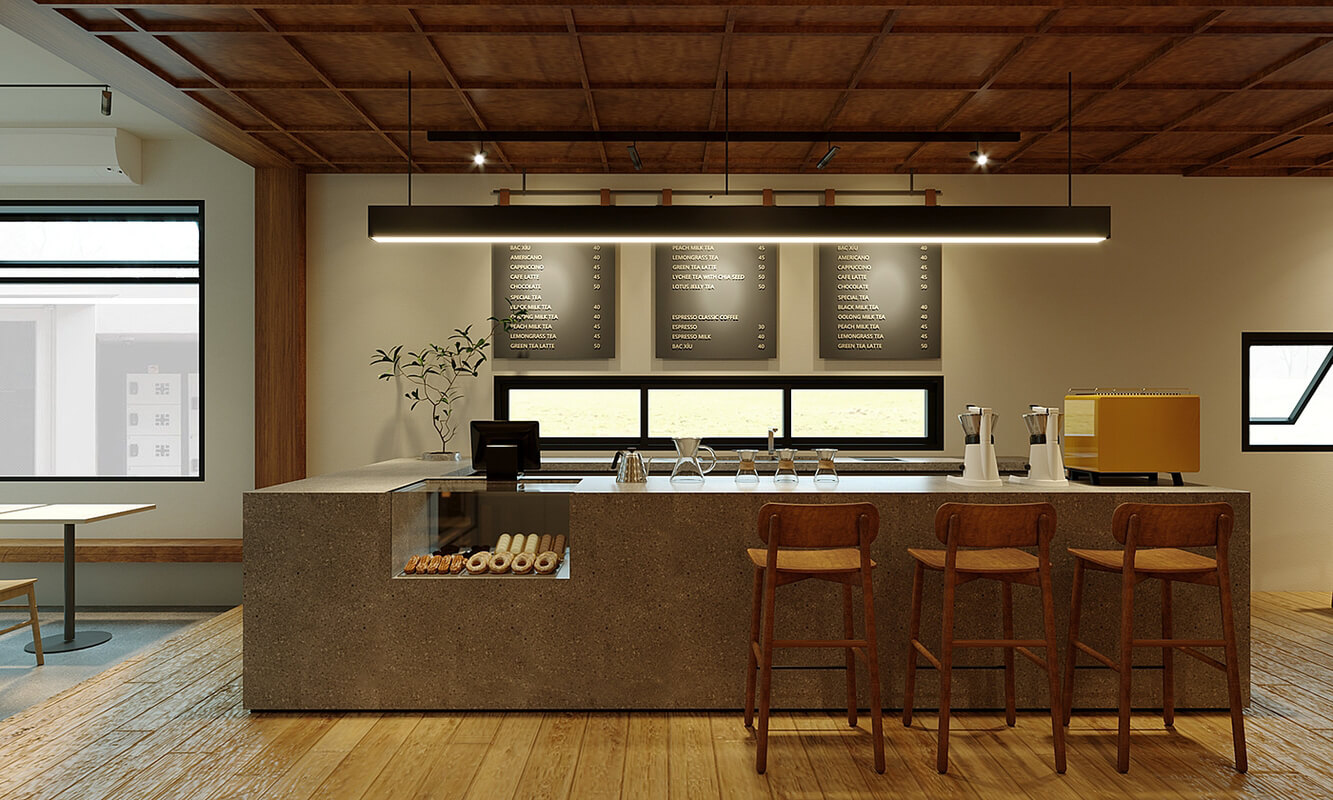  Coffee Room Interior by Linh Truong