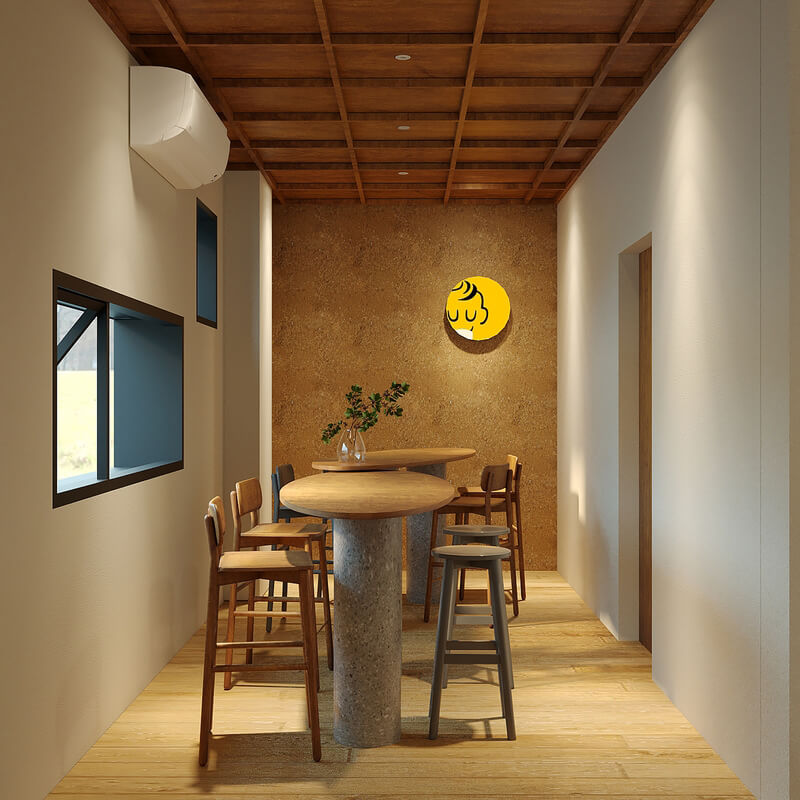  Coffee Room Interior by Linh Truong