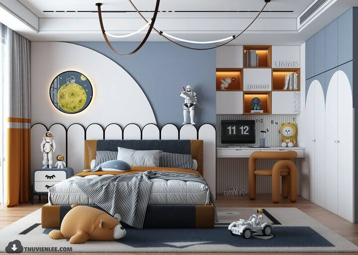  Children Room Interior by Huy Hieu Lee