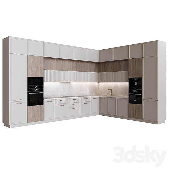 Neoclassical kitchen 22