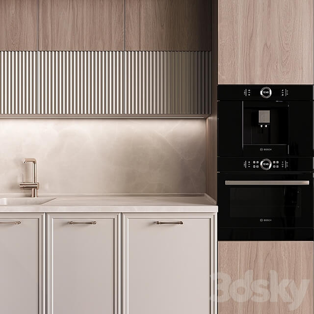 Neoclassical kitchen 22
