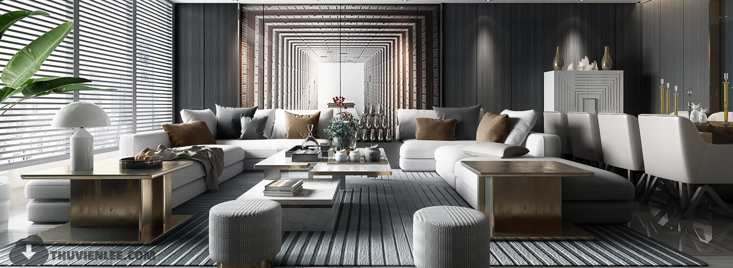  Living Room Interior by Le Anh Tuan