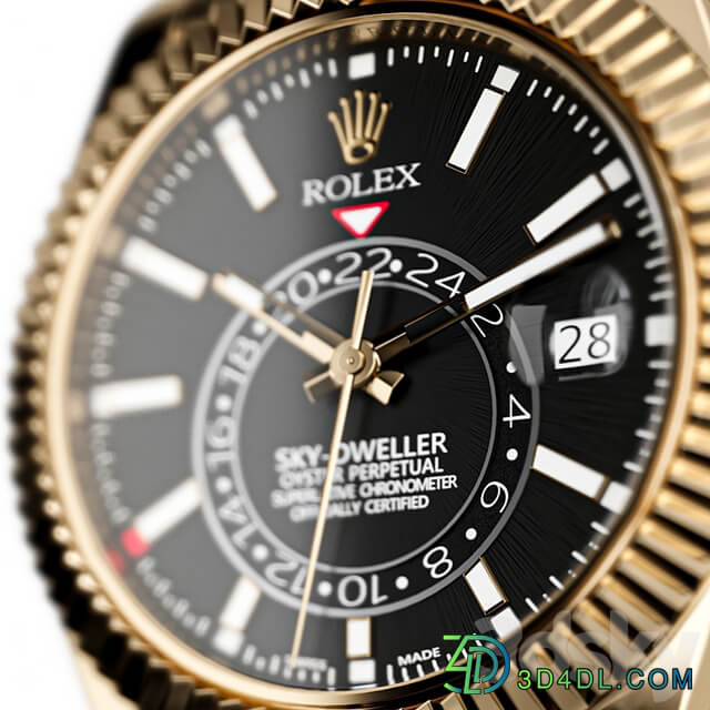 Classic Rolex Watch Oyster SKY DWELLER