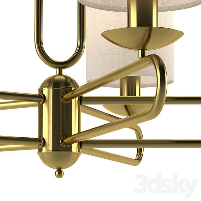 Chandelier Escada Eclipse 10166/5PL Brass