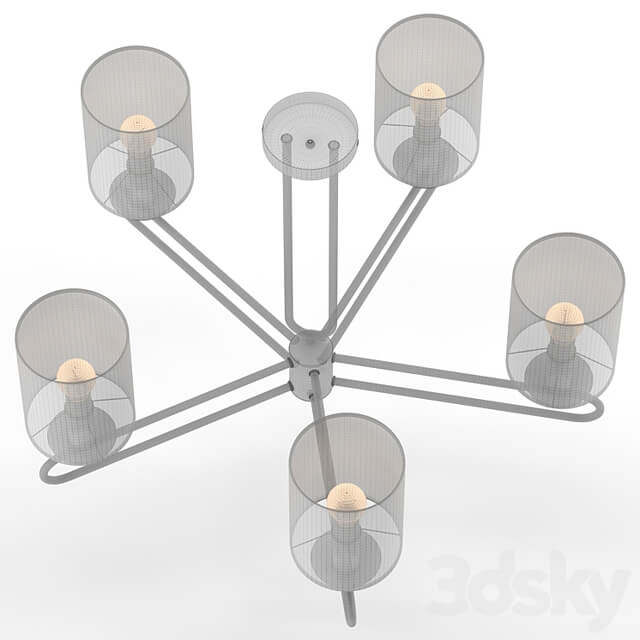 Chandelier Escada Eclipse 10166/5PL Brass