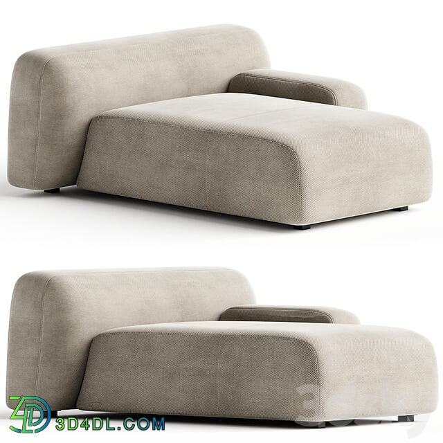 Suiseki Sofa cod SUI11DX composition