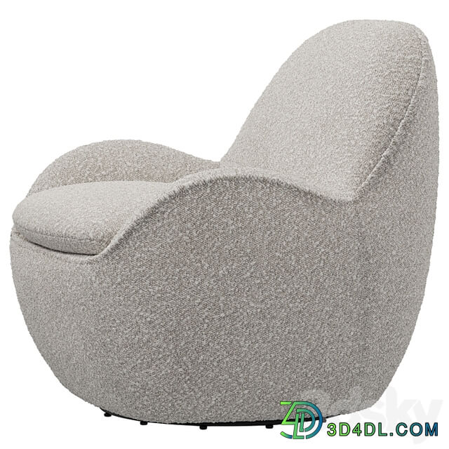 Dantone Home Atwood boucle swivel chair