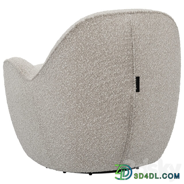 Dantone Home Atwood boucle swivel chair
