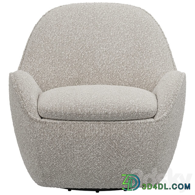 Dantone Home Atwood boucle swivel chair