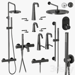Nobili Liquid shower and faucets set 