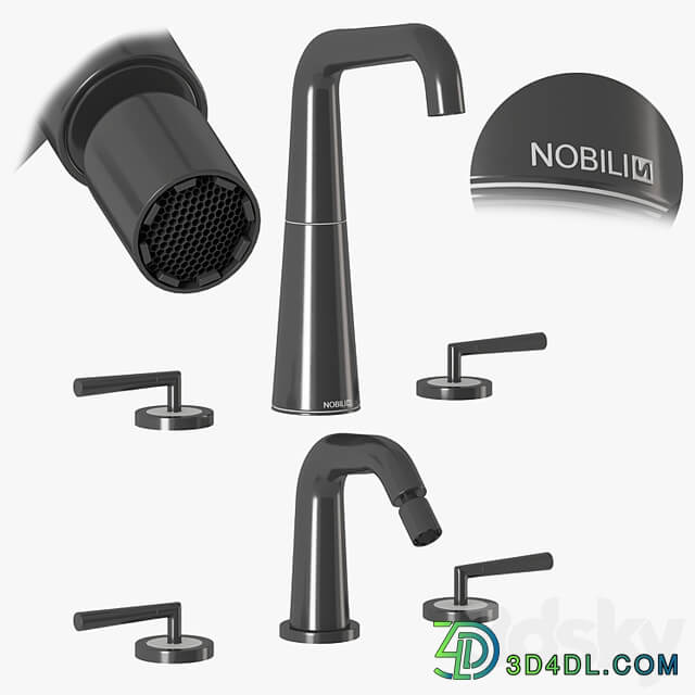 Nobili Liquid shower and faucets set