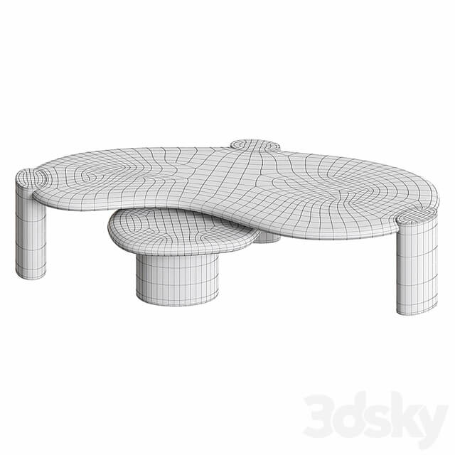 Sassolino coffee table Crate&Barrel
