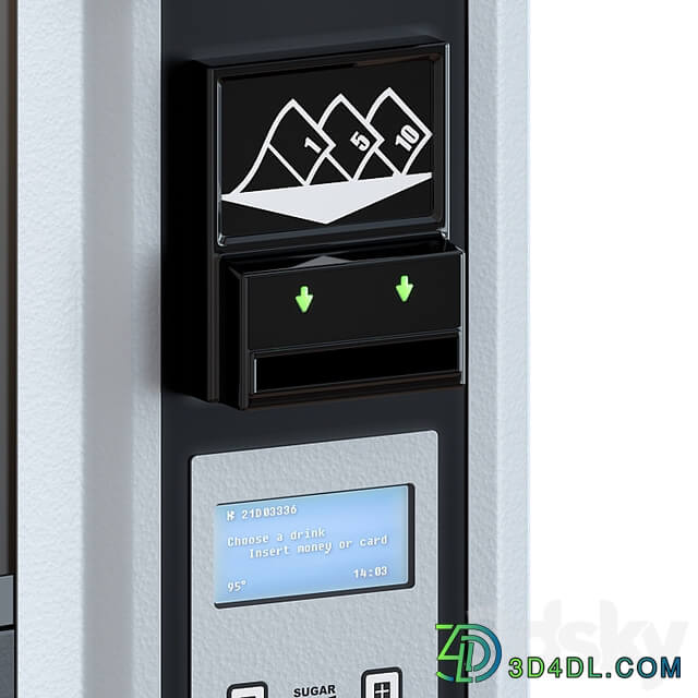 Coffee machine. Vending machine