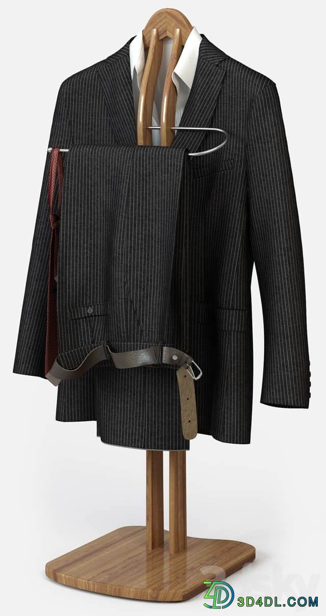 Suit m2 01 Clothes 3D Models