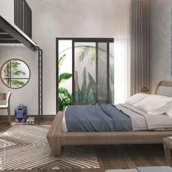 3D Interior Scenes File 3dsmax Model Bedroom 346 By TranDuyAnh 