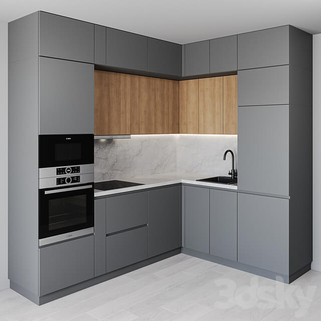 Kitchen in a modern style