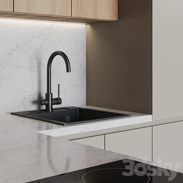 Kitchen in a modern style