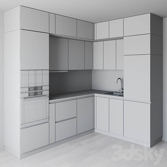 Kitchen in a modern style