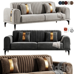 FH 5020 Luxury Italian Sofa 