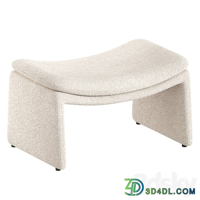 Mara Hoffman Chair and Ottoman West Elm