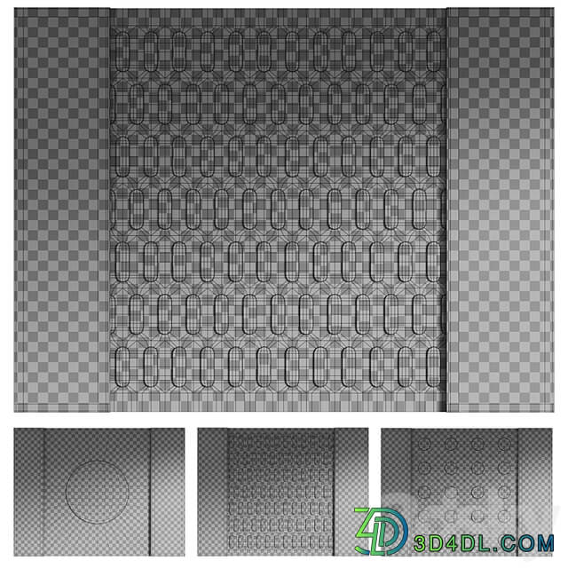 Decorative wall panel №25