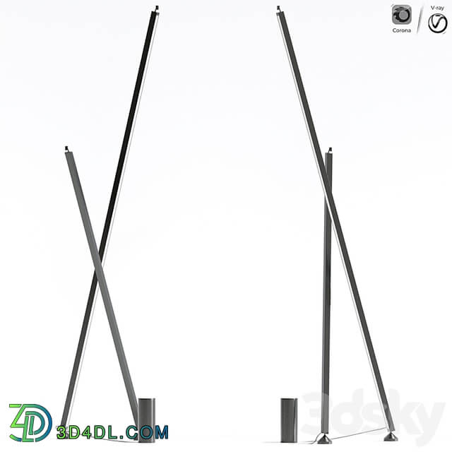 Sticks Stand Alone Vibia Floor Lamp