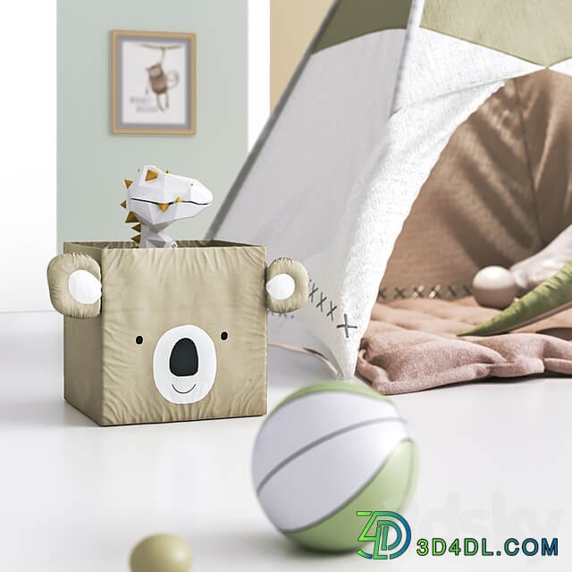 Toys , decor and furniture for nursery 136