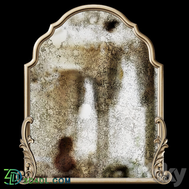 somuchbetterwithage french gold mirror