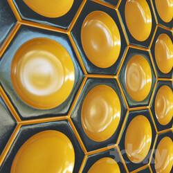 Leto FAVO 0028 3D Panel 