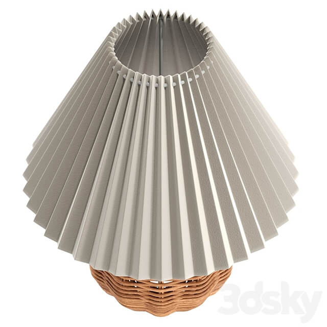 Pleated Lamp Shade