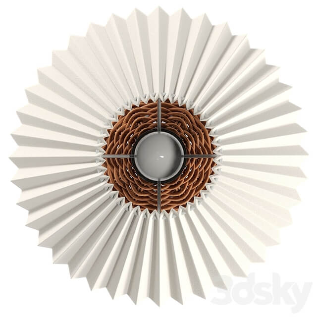 Pleated Lamp Shade