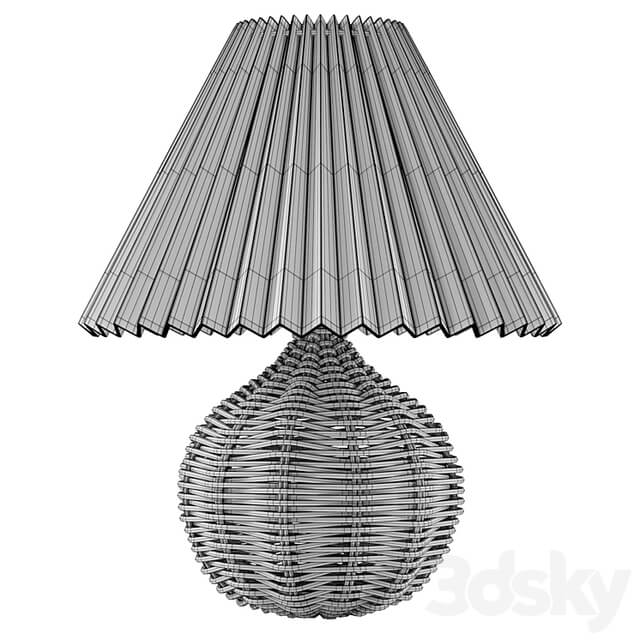 Pleated Lamp Shade