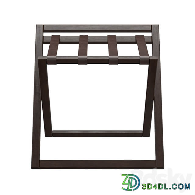 WOODEN LUGGAGE RACK EDUARD