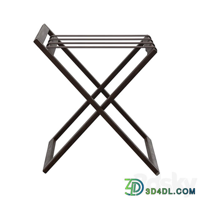 WOODEN LUGGAGE RACK EDUARD