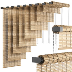 Wooden roller blinds 3 