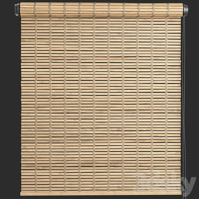 Wooden roller blinds 3