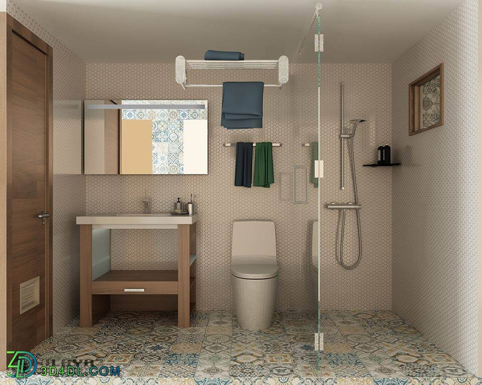 3D Models Bathroom Furniture 5 