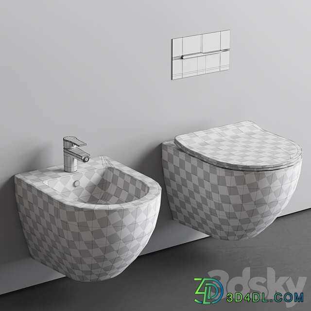 Bidet/Toilet bowl Ceramica Nova Metropol
