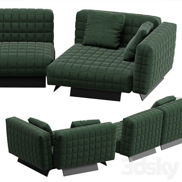 Minotti TWIGGY Modular Sofa 05