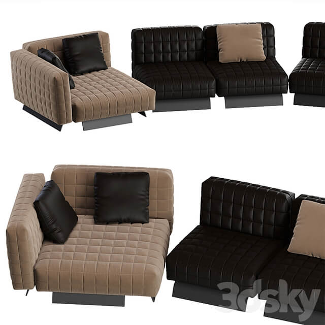 Minotti TWIGGY Modular Sofa 05