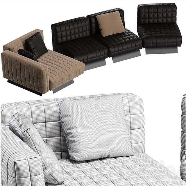Minotti TWIGGY Modular Sofa 05